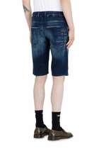 Diesel Chino shorts in shaded Jogg Jeans - Denim short pants Mens in Blue