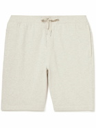 Lululemon - Straight-Leg Cotton-Jersey Drawstring Shorts - Neutrals