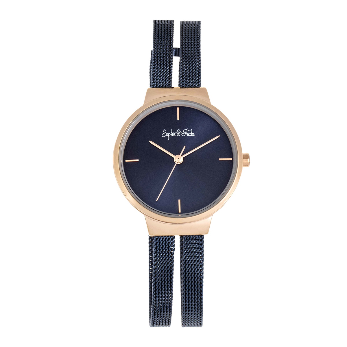 Sophie And Freda Sedona Quartz Blue Dial Ladies Watch SF5306