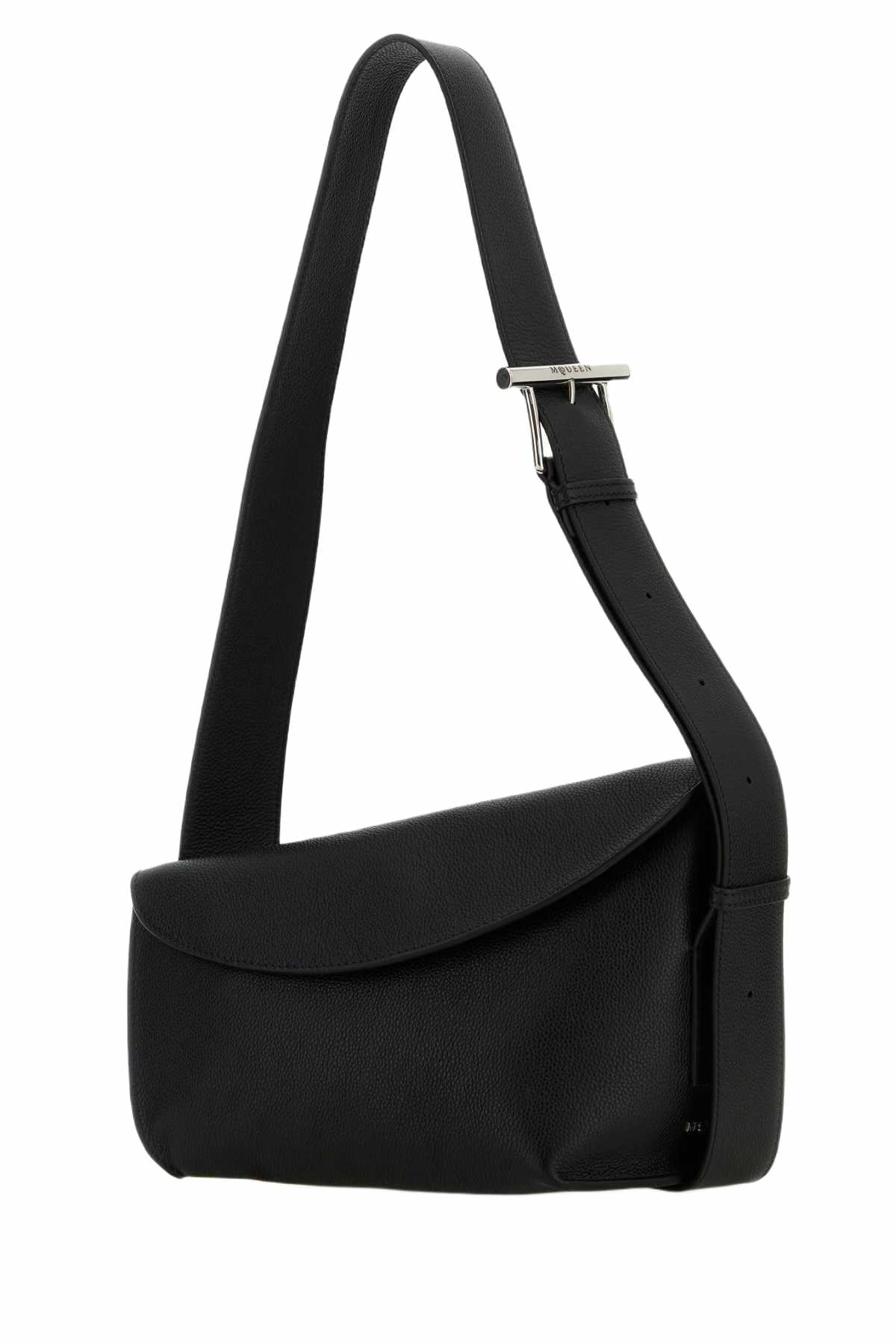 Black large Sling T-Bar Crossbody Bag main image 1