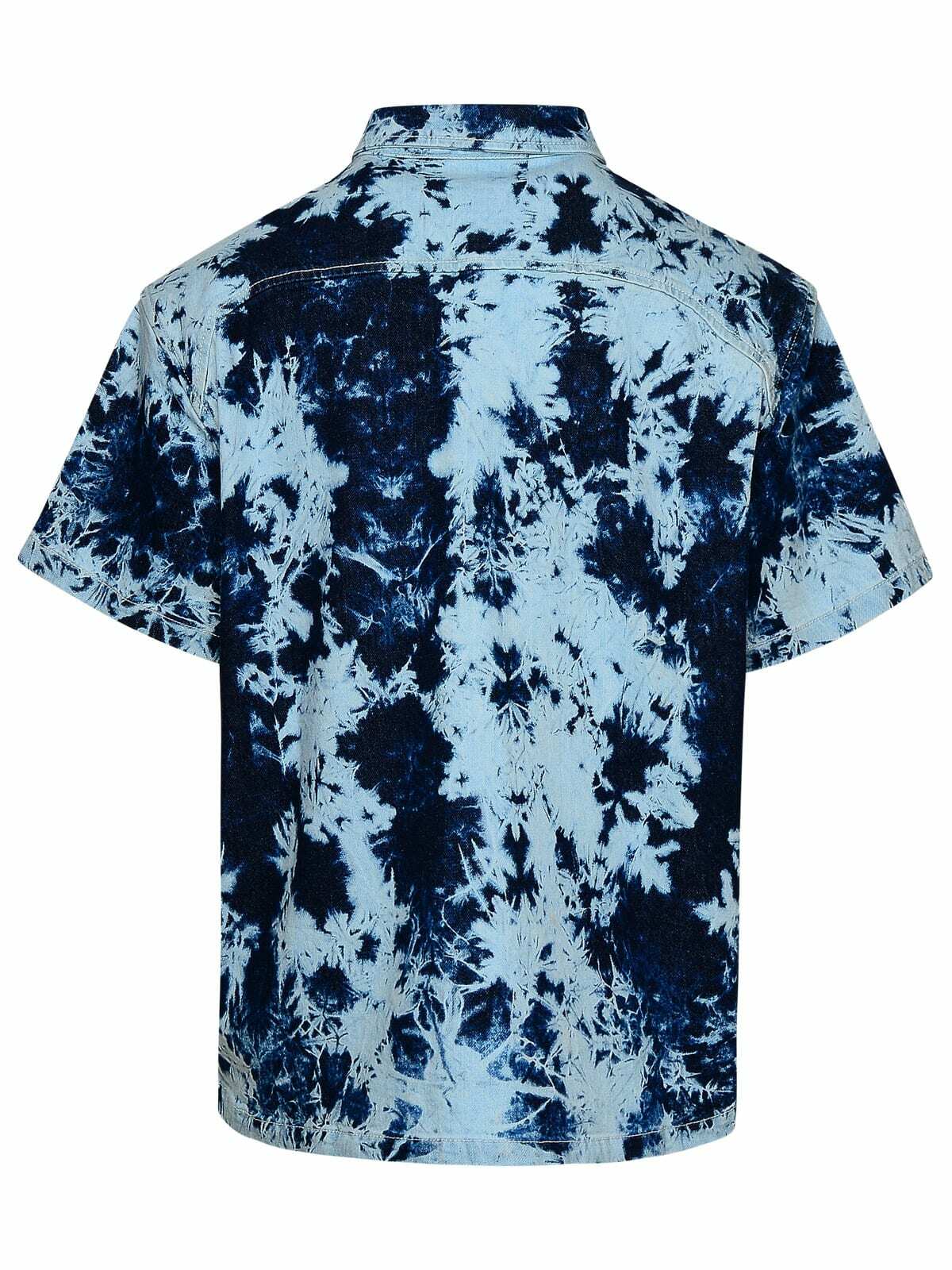 Ferrari Blue Cotton Blend Shirt
