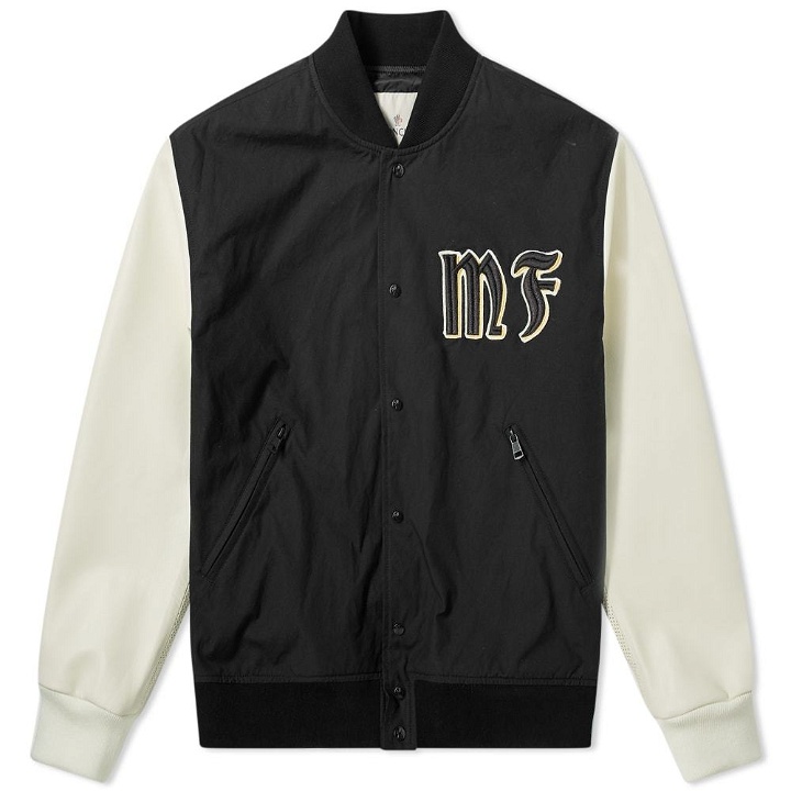Photo: Moncler Genius - 7 Moncler Fragment Hiroshi Fujiwara - Varsity Jacket
