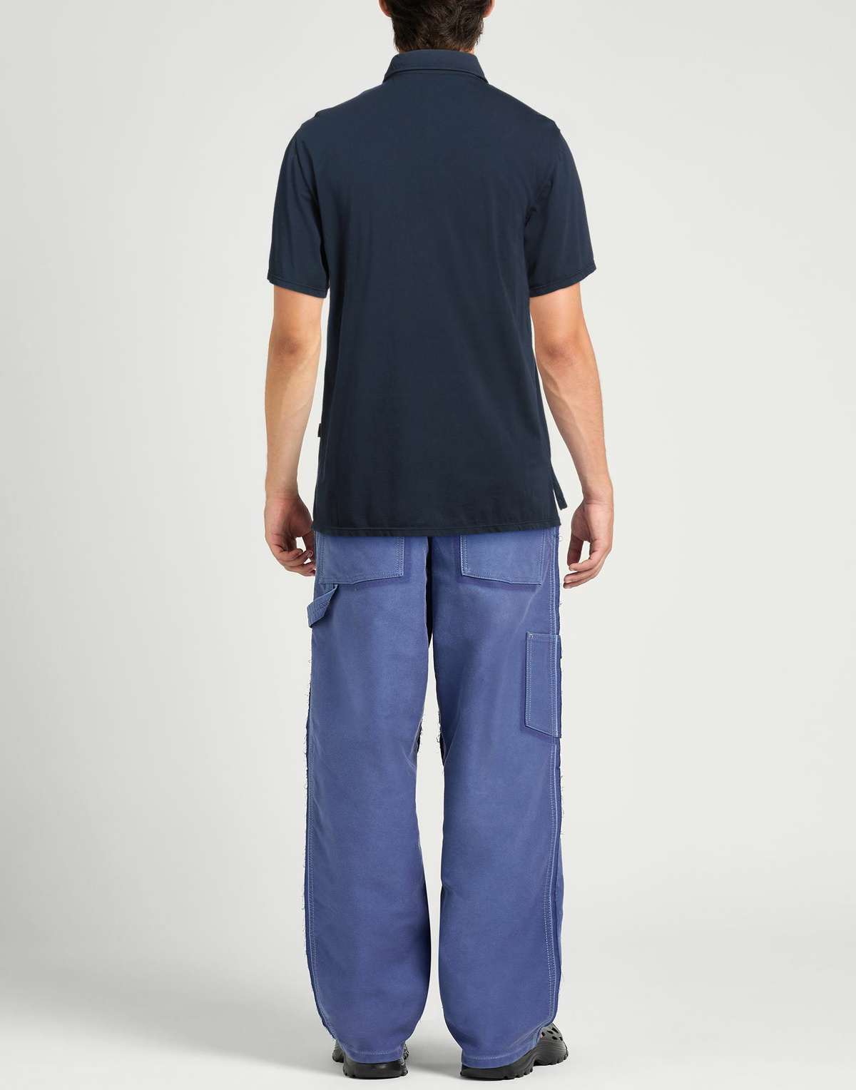 Barena Mens Polo shirt in Navy