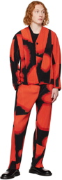 HOMME PLISSÉ ISSEY MIYAKE Red Lantern Trousers