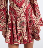 Alémais Kenny floral minidress