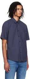 BOSS Navy Pocket Shirt