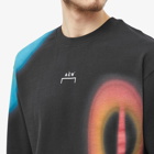A-COLD-WALL* Men's Long Sleeve Hypergraphic T-Shirt in Black