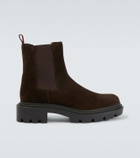 Christian Louboutin Devon College suede Chelsea boots