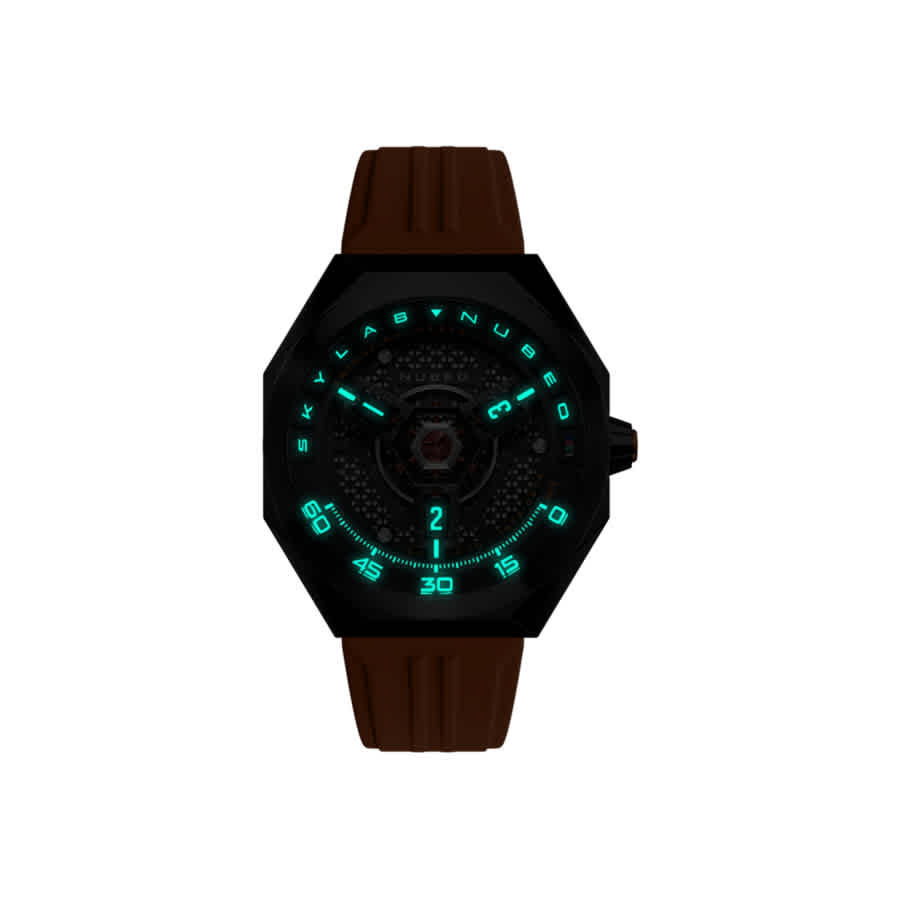 Nubeo Skylab Black Dial Mens Watch NB-6083-06
