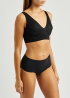 Spanx Haute Contour Soft-cup bra Black