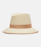 Valentino VLogo straw Panama hat