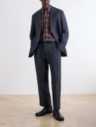 Kaptain Sunshine - Woven Wool, Linen and Hemp-Blend Suit Jacket - Gray