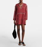 Isabel Marant Ekyne embellished leather thong sandals