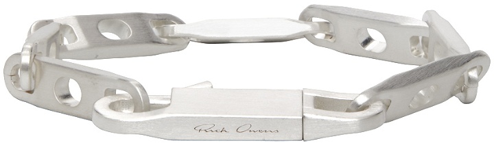 Photo: Rick Owens Silver Signature Chain Bracelet