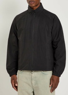 Picante Boxy Nylon Track Jacket Black