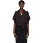 Proenza Schouler Brown Vella Polo