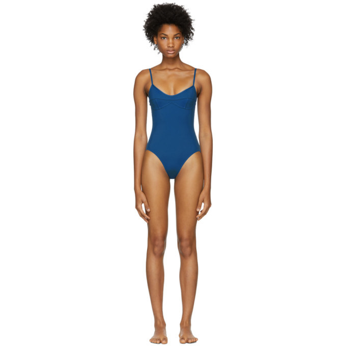 Photo: Her Line Blue Sabine One-Piece Swimsuit