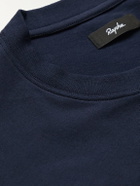 RAPHA - Logo-Embroidered Cotton-Jersey T-Shirt - Blue
