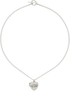 Enfants Riches Déprimés Silver Rat Locket Necklace