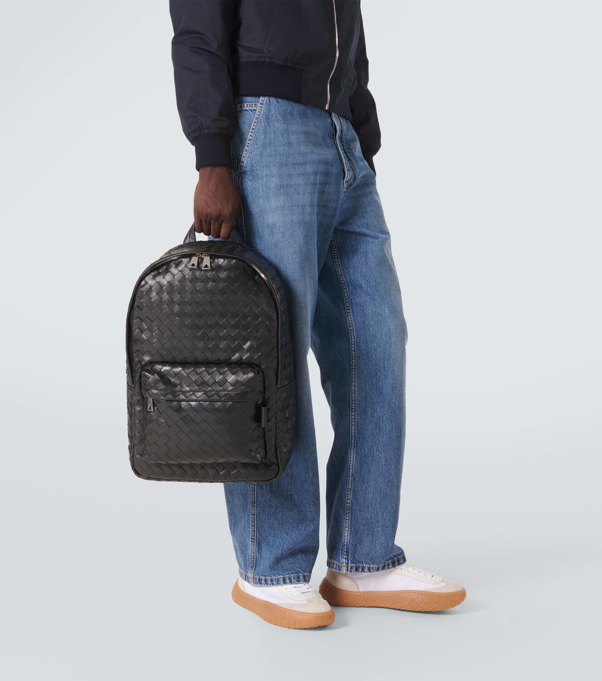 Bottega Veneta Intrecciato leather backpack