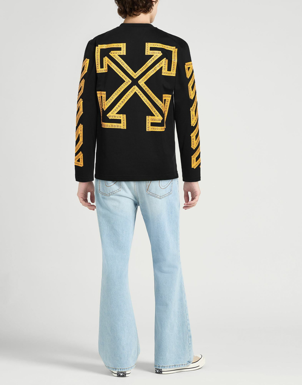 Off-white Mens T-shirt in Black