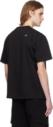 ADER error Black Sig; TRS Tag 01 T-shirt