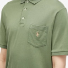 Polo Ralph Lauren Men's Garment Dyed Polo Shirt in Cargo Green