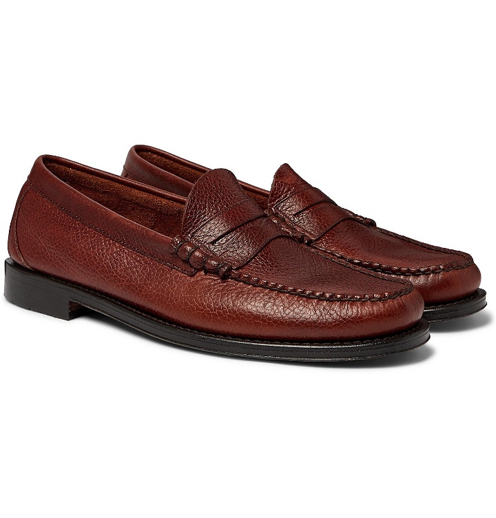 Photo: G.H. Bass & Co. - Weejuns Heritage Larson Full-Grain Leather Penny Loafers - Brown