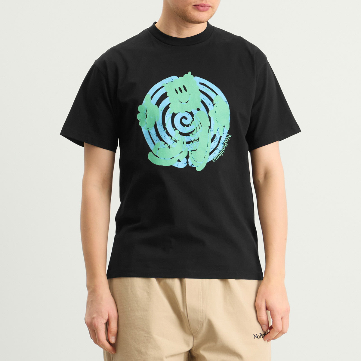 No Problemo Men's Acid Team T-Shirt in Black