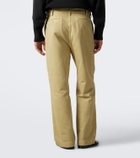 Auralee Pleated cotton chinos