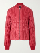 Rick Owens - Moncler Logo-Appliquéd Quilted Shell Down Jacket - Red