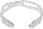 octi Silver Globe Cuff Bracelet
