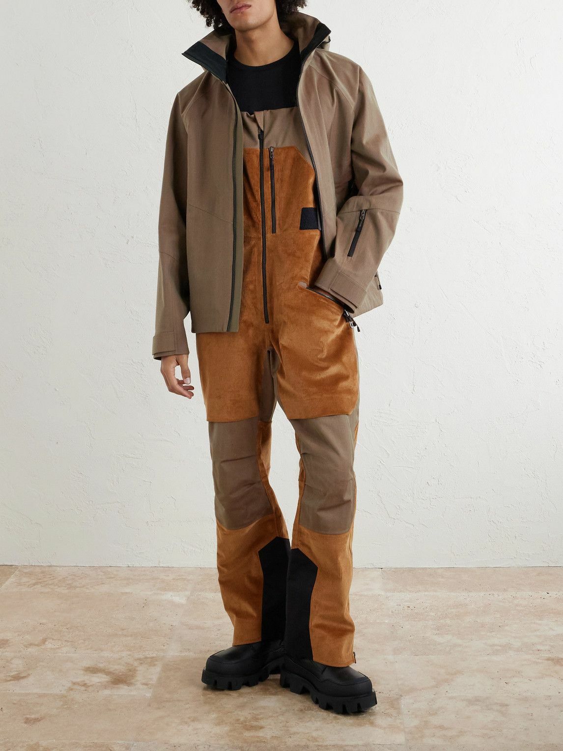 SEASE - Glüna Straight-Leg Ski Salopettes - Brown