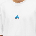 Nike Men's ACG Lungs T-Shirt in Summit White/Light Photo Blue