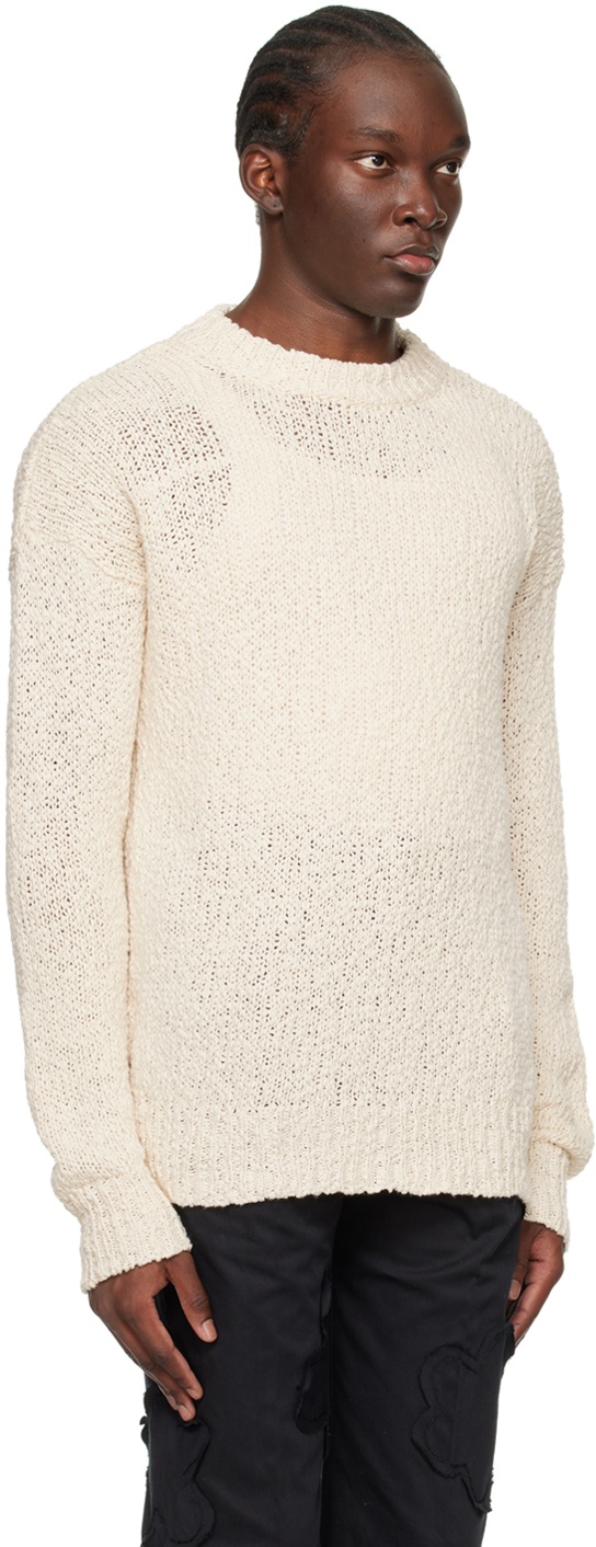 FORMA Off-White Crewneck Sweater