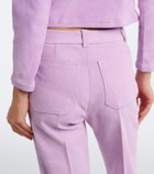 Stouls Lizzy suede bootcut pants