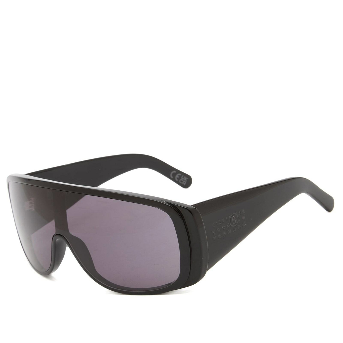 Retrosuperfuture x MM6 Mask Sunglasses in Black 