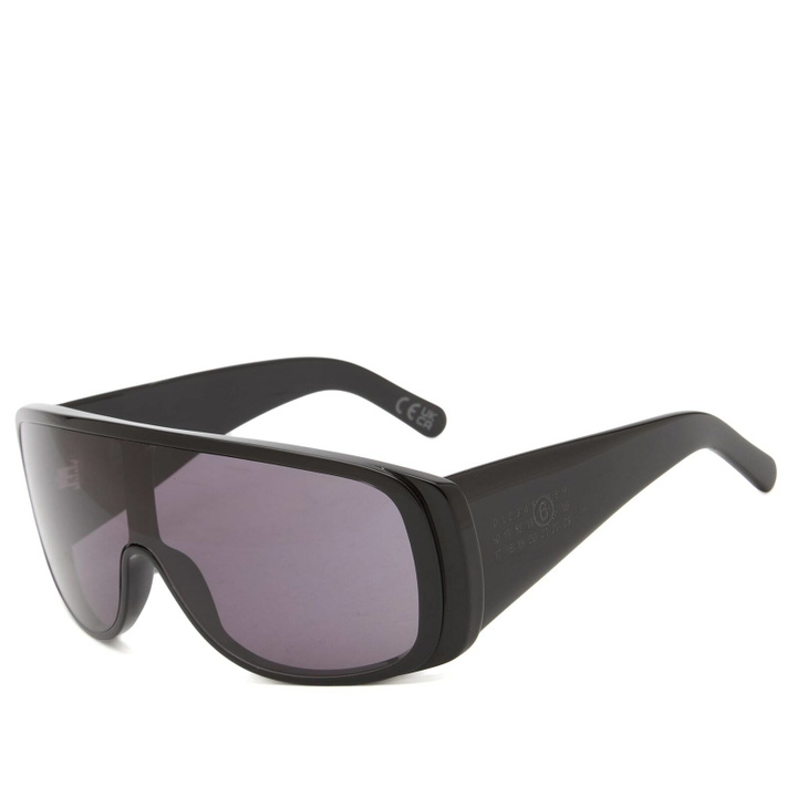 Photo: Retrosuperfuture x MM6 Mask Sunglasses in Black 