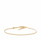 AMI Men's ADC Chain Bracelet in Gold