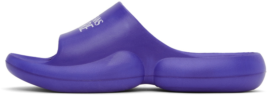 Versace Jeans Couture Blue Tago Logo Slides Versace display picture 2