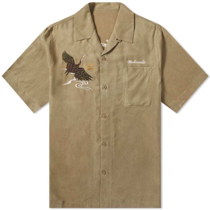 Photo: Maharishi Crane Silk Vacation Shirt