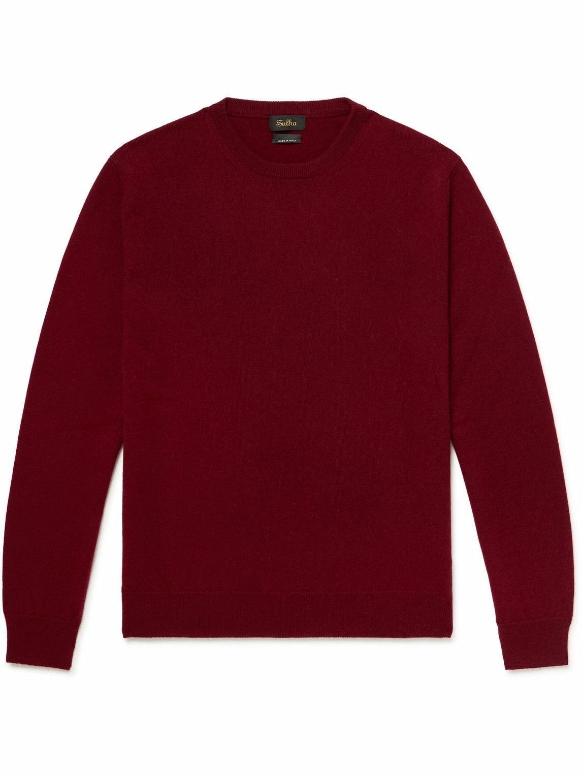 Sulka - Cashmere Sweater - Red