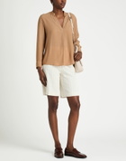 Manila Grace Womens Top Khaki