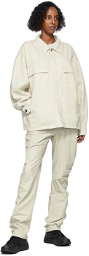 A-COLD-WALL* Beige Syncline Overshirt Jacket