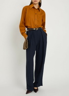 Victoria Beckham Twill Shirt Bronze