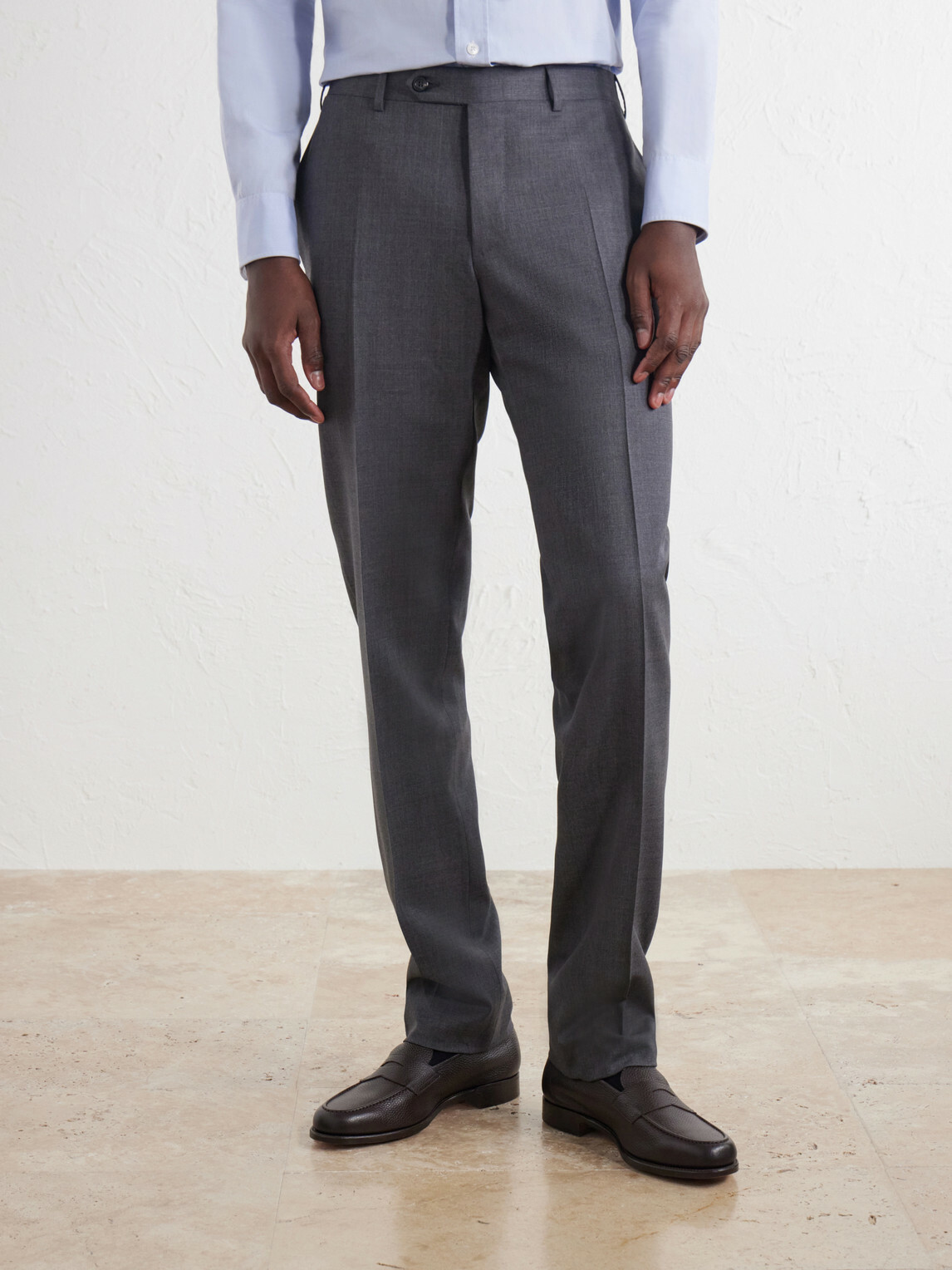 Canali - Wool-Blend Suit - Gray