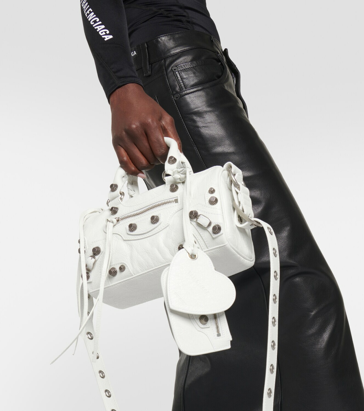Balenciaga Le Cagole Mini leather duffel bag Balenciaga