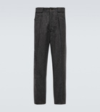 Giorgio Armani - Wool and cashmere-blend pants