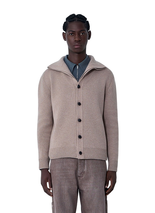 Photo: Bottega Veneta Compact Wool Cardigan
