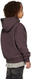 Essentials Kids Purple Bonded Hoodie